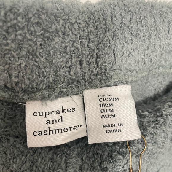 NWT Cupcakes & Cashmere Cozy Green Joggers - Picture 3 of 7